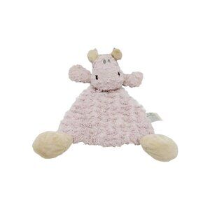 Demdaco Nat & Jules Purple Cozies Harlow The Hippo Plush Security Lovey